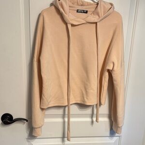 Pretty garden Peach Hoodie Sweatshirt
